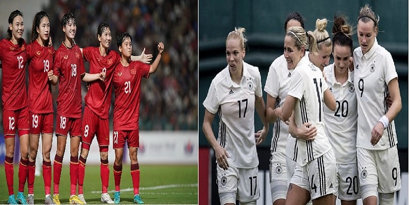 Trận giao hữu giữa đội tuyển Việt Nam và Đức